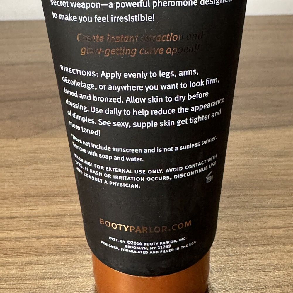 Booty Parlor Flirty Little Secret Firming Bronzer With Pheromones 4.5oz New - Picture 5 of 13